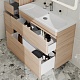 Style Line Мебель для ванной напольная Атлантика 100, Люкс ясень перламутр, PLUS – картинка-27